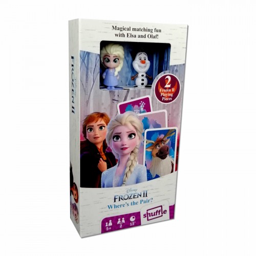 Joc de carti "Disney Frozen II - Where`s the pair?", pentru 2 jucatori cu varsta de peste 5 ani Joc de carti "Disney Frozen II - Where`s the pair?", pentru 2 jucatori cu varsta de peste 5 ani